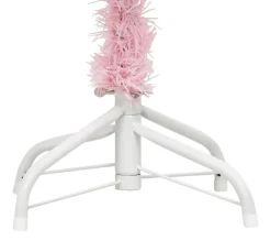* Sapin Et Accessoire^Sapin De Noël Artificiel Avec Support Rose 213 Cm Pvc