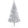 * Sapin Et Accessoire^Sapin De Noël Artificiel Avec Support Argente 152 Cm Pet