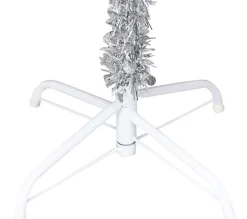* Sapin Et Accessoire^Sapin De Noël Artificiel Avec Support Argente 152 Cm Pet