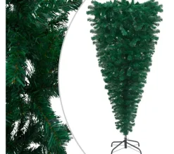 * Sapin Et Accessoire^Sapin De Noël Artificiel Renverse Avec Support Vert 180 Cm