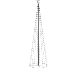 * Guirlande Et Boule De Sapin^Sapin De Noël C Ne 400 Led Bleu 100X360 Cm