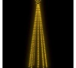 * Guirlande Et Boule De Sapin^Sapin De Noël C Ne 400 Led Blanc Chaud 100X360 Cm