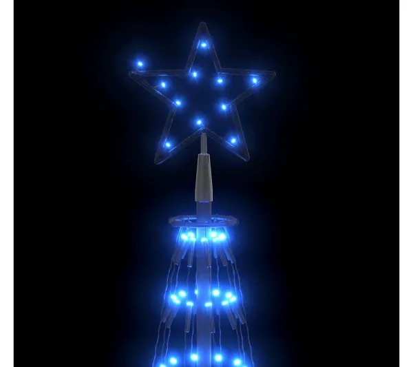 * Guirlande Et Boule De Sapin^Sapin De Noël C Ne 752 Led Bleues Décoration 160X500 Cm