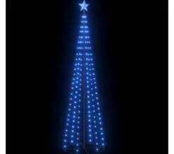 * Guirlande Et Boule De Sapin^Sapin De Noël C Ne 136 Led Bleu Décoration 70X240 Cm