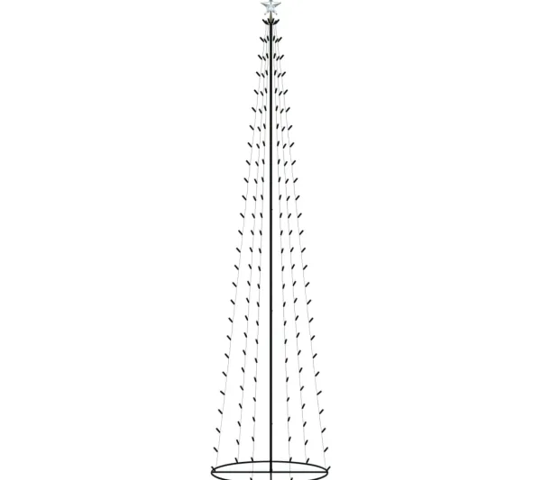 * Guirlande Et Boule De Sapin^Sapin De Noël C Ne 136 Led Colorees 70X240 Cm