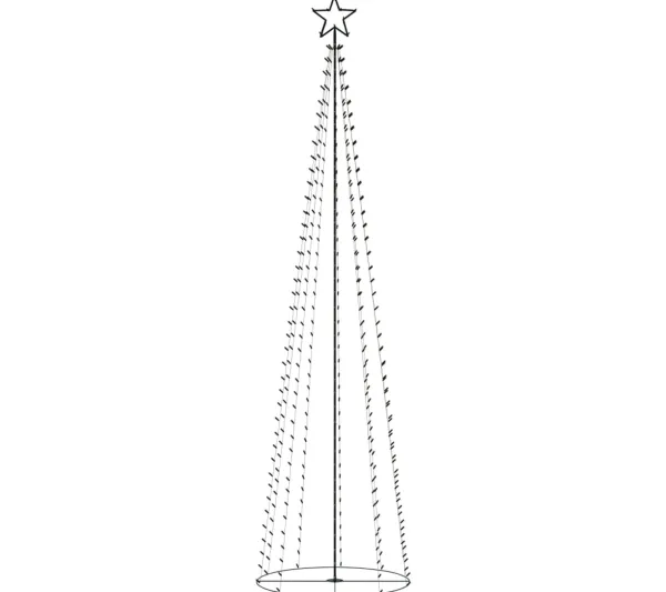 * Guirlande Et Boule De Sapin^Sapin De Noël C Ne 400 Led Colorees 100X360 Cm