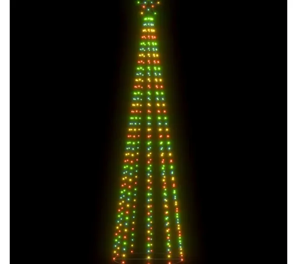 * Guirlande Et Boule De Sapin^Sapin De Noël C Ne 400 Led Colorees 100X360 Cm