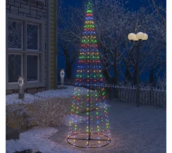 * Guirlande Et Boule De Sapin^Sapin De Noël C Ne 330 Led Colorees 100X300 Cm