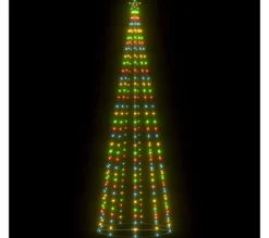 * Guirlande Et Boule De Sapin^Sapin De Noël C Ne 330 Led Colorees 100X300 Cm