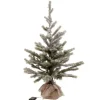 * Sapin Et Accessoire^Sapin De Noël Déco Led "Enneige" 70Cm Vert