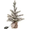 * Sapin Et Accessoire^Sapin De Noël Déco Led "Enneige" 50Cm Vert