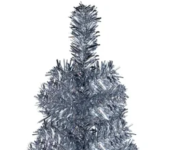 * Sapin Et Accessoire^Sapin De Noël Troit Argente 150 Cm