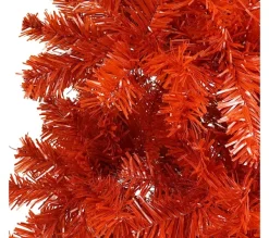 * Sapin Et Accessoire^Sapin De Noël Troit Rouge 150 Cm
