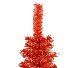 * Sapin Et Accessoire^Sapin De Noël Troit Rouge 210 Cm