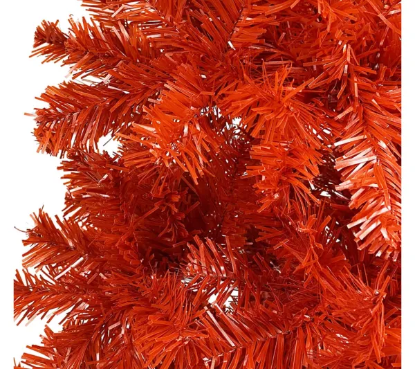 * Sapin Et Accessoire^Sapin De Noël Troit Rouge 210 Cm