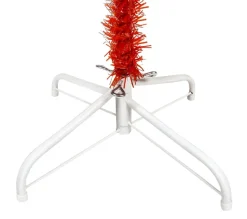 * Sapin Et Accessoire^Sapin De Noël Troit Rouge 180 Cm