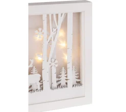 Cheap * Scene D'Hiver Led H.29 Cm Blanc