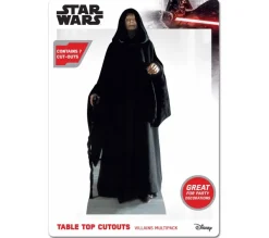 STAR CUTOUTS Anniversaire Et Autres Fêtes^ 7 Figurines En Carton Poser Star Wars Personnages Les Mechants De L'Empire Hauteur 28 Cm