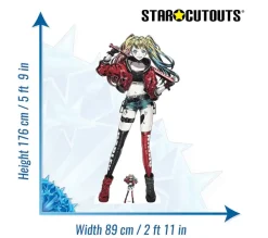 STAR CUTOUTS Anniversaire Et Autres Fêtes^ Figurine En Carton - Harley Quinn - Dc Comics