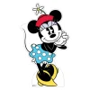 STAR CUTOUTS Anniversaire Et Autres Fêtes^ Figurine En Carton - Disney Minnie Vintage Et Sa Jupe Bleue Et Blanche - Hauteur 96 Cm