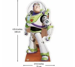 STAR CUTOUTS Anniversaire Et Autres Fêtes^ Figurine En Carton Taille Reelle Buzz L'Eclair Toy Story H 140 Cm