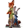 STAR CUTOUTS Anniversaire Et Autres Fêtes^ Figurine En Carton Disney Zootopie Judy Avec Nick 134 Cm