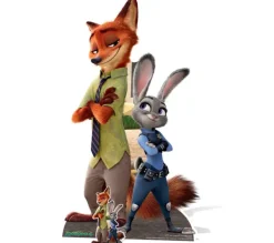 STAR CUTOUTS Anniversaire Et Autres Fêtes^ Figurine En Carton Disney Zootopie Judy Avec Nick 134 Cm