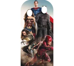 STAR CUTOUTS Anniversaire Et Autres Fêtes^ Figurine En Carton Passe-Tete La Ligue Des Justiciers Dc Comics H 193 Cm