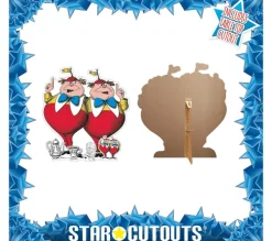 STAR CUTOUTS Anniversaire Et Autres Fêtes^ Figurine En Carton Alice Au Pays Des Merveilles Vintage - Tweedle Dee Et Tweedle Dum
