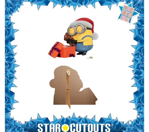 STAR CUTOUTS Anniversaire Et Autres Fêtes^ Figurine En Carton - Les Minions Bob - Noël