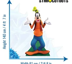 STAR CUTOUTS Anniversaire Et Autres Fêtes^ Figurine En Carton Taille Reelle Disney Dingo H 140 Cm