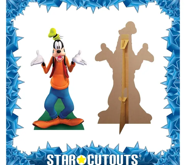 STAR CUTOUTS Anniversaire Et Autres Fêtes^ Figurine En Carton Taille Reelle Disney Dingo H 140 Cm
