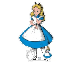 STAR CUTOUTS Anniversaire Et Autres Fêtes^ Figurine En Carton Alice Au Pays Des Merveilles Vintage