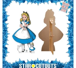 STAR CUTOUTS Anniversaire Et Autres Fêtes^ Figurine En Carton Alice Au Pays Des Merveilles Vintage