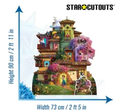 STAR CUTOUTS Anniversaire Et Autres Fêtes^ Figurine En Carton - Encanto - Maison Famille Madrigal - Hauteur 90 Cm