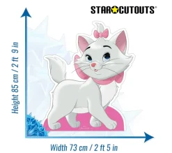 STAR CUTOUTS Anniversaire Et Autres Fêtes^ Figurine En Carton Marie Disney Les Aristochats - Hauteur 85 Cm