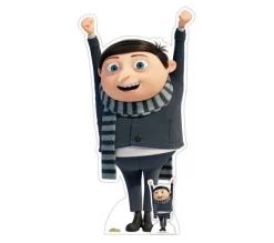 STAR CUTOUTS Anniversaire Et Autres Fêtes^ Figurine En Carton Jeune Gru - Les Minions 2 : Il Tait Une Fois Gru - Hauteur 136 Cm