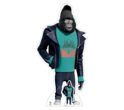 STAR CUTOUTS Anniversaire Et Autres Fêtes^ Figurine En Carton Johnny Mountain Gorille -Tous En Scene 2 - Hauteur 157 Cm