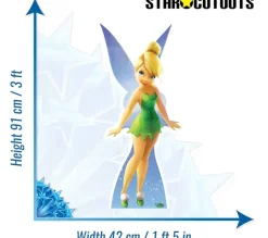 STAR CUTOUTS Anniversaire Et Autres Fêtes^ Figurine En Carton Taille Reelle Disney Fee Clochette H 91 Cm