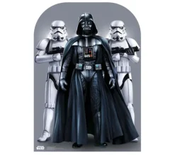 STAR CUTOUTS Anniversaire Et Autres Fêtes^ Figurine En Carton Passe Tete Enfant Star Wars Dark Vador Et 2 Stormtroopers H 133 Cm