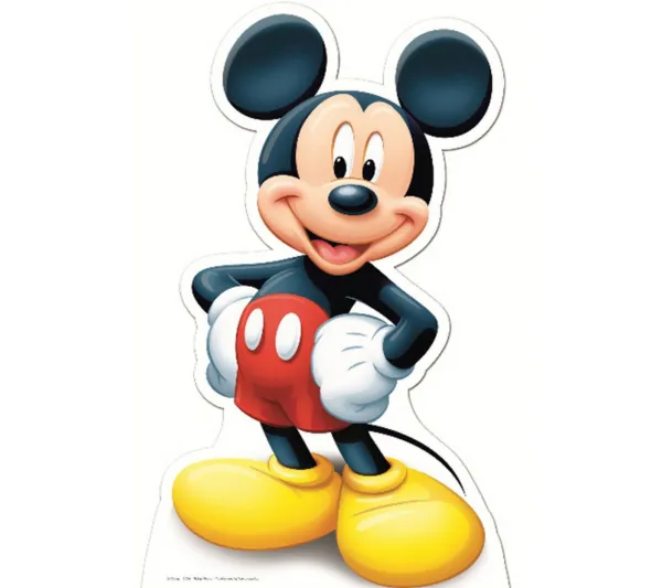 STAR CUTOUTS Anniversaire Et Autres Fêtes^ Figurine En Carton Taille Reelle Mickey Mouse Disney H 100 Cm