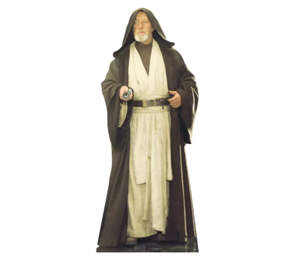 STAR CUTOUTS Anniversaire Et Autres Fêtes^ Figurine En Carton Taille Reelle Obi Wan Kenobi (Alec Guiness) Star Wars H 187 Cm