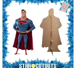 STAR CUTOUTS Anniversaire Et Autres Fêtes^ Figurine En Carton Superman Dc League - Krypto Et Les Super-Animaux - Hauteur 180 Cm