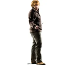 STAR CUTOUTS Anniversaire Et Autres Fêtes^ Figurine En Carton Ron Weasley Avec Baguette Magique En Tenue De Ville Film Harry Potter 92 Cm