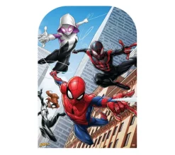 STAR CUTOUTS Anniversaire Et Autres Fêtes^ Figurine En Carton Passe Tete Spider-Man Marvel H136 Cm