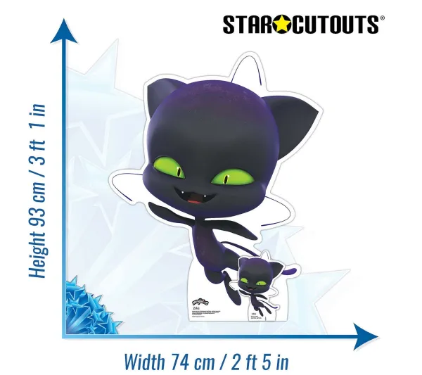 STAR CUTOUTS Anniversaire Et Autres Fêtes^ Figurine En Carton Plagg Kwami Miraculous