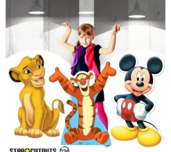 STAR CUTOUTS Anniversaire Et Autres Fêtes^ Figurine En Carton Taille Reelle Mickey Anniversaire Disney H 115 Cm