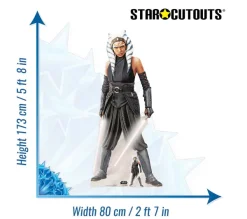STAR CUTOUTS Anniversaire Et Autres Fêtes^ Figurine En Carton - Ahsoka Tano - Star Wars