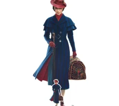 STAR CUTOUTS Anniversaire Et Autres Fêtes^ Figurine En Carton Mary Poppins Le Retour De Mary Poppins Disney H 187 Cm