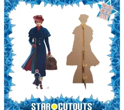 STAR CUTOUTS Anniversaire Et Autres Fêtes^ Figurine En Carton Mary Poppins Le Retour De Mary Poppins Disney H 187 Cm